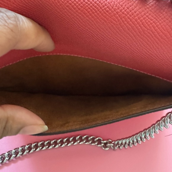 NWT COACH 91019 KLARE CROSSBODY IN SIGNATURE CANVAS $398 Khaki/Tangerine - Picture 6 of 13